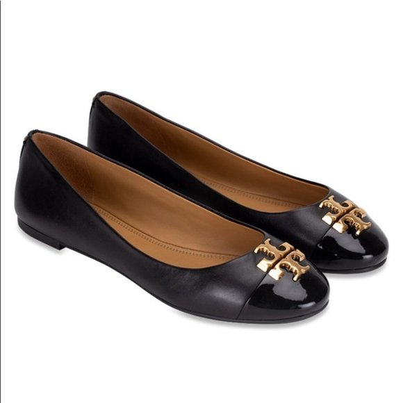 Tory burch everly cap toe ballet flat hotsell